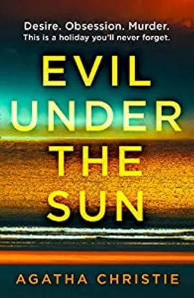 Evil under the sun by Agatha Christie - book cover