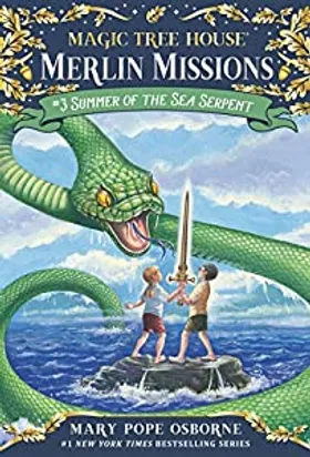 Summer of the Sea Serpent by Mary Pope Osborn - book cover