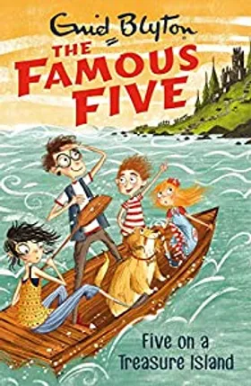 Five On A Treasure Island by Enid Blyton - book cover