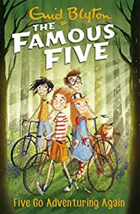 Five Go Adventuring Again by Enid Blyton - book cover