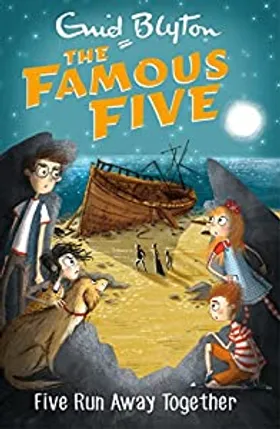 Five Run Away Together by Enid Blyton - book cover