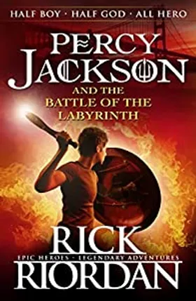 Percy Jackson and the Battle of the Labyrinth by Rick Riordan - book cover
