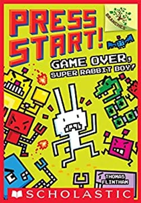 Game Over, Super Rabbit Boy! by Thomas Flintham - book cover