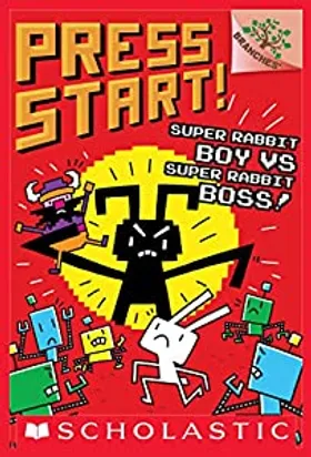 Super Rabbit Boy vs. Super Rabbit Boss! by Thomas Flintham - book cover